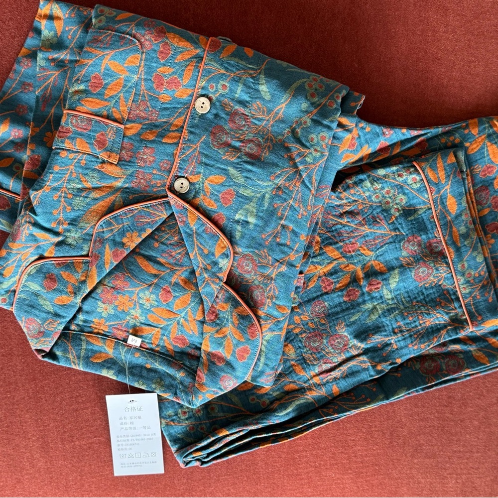 Floral Patterned Men's Pants